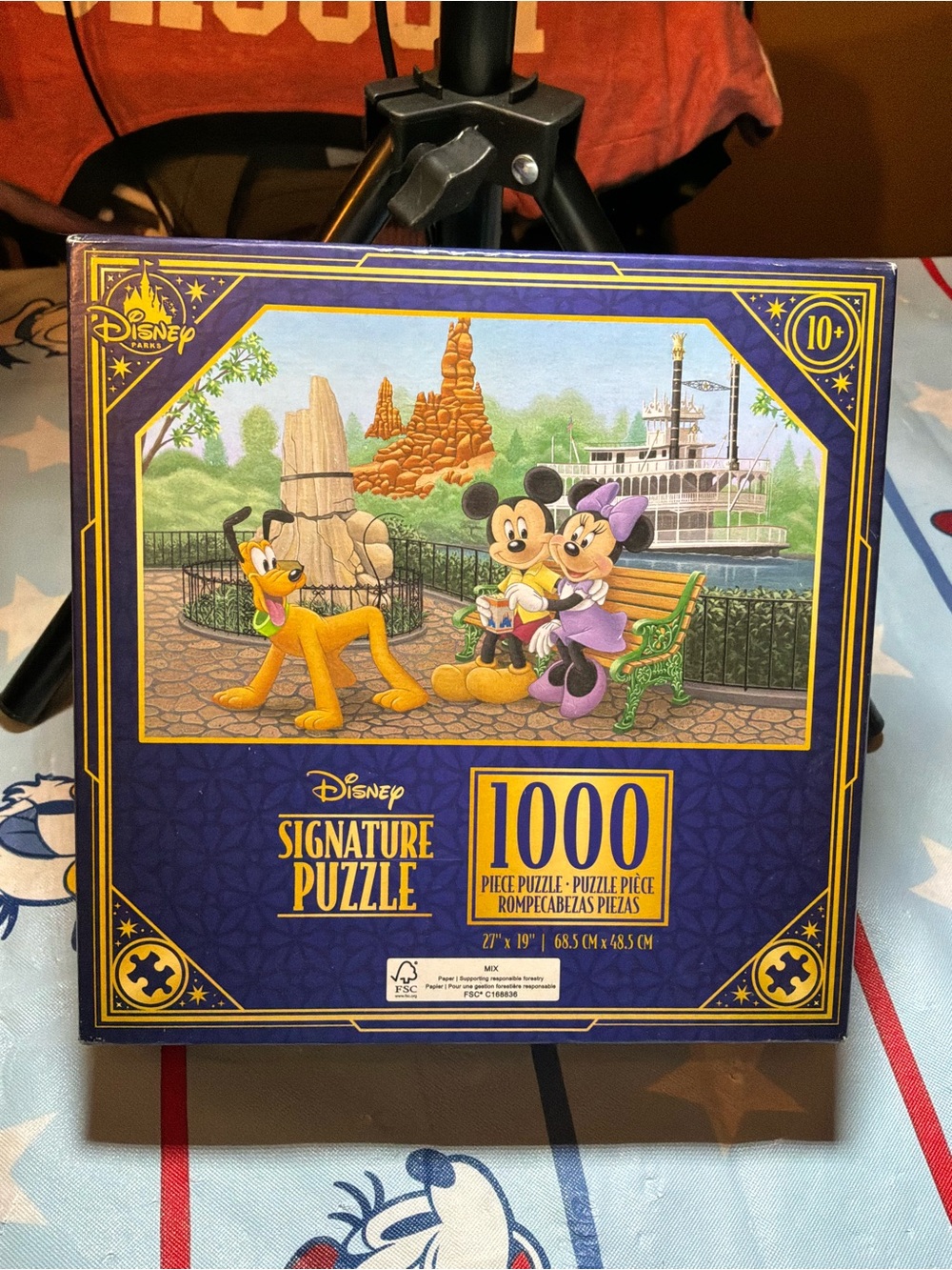 Disney parks Alex Maher Mickey Mouse day at the park 1000pc puzzle
